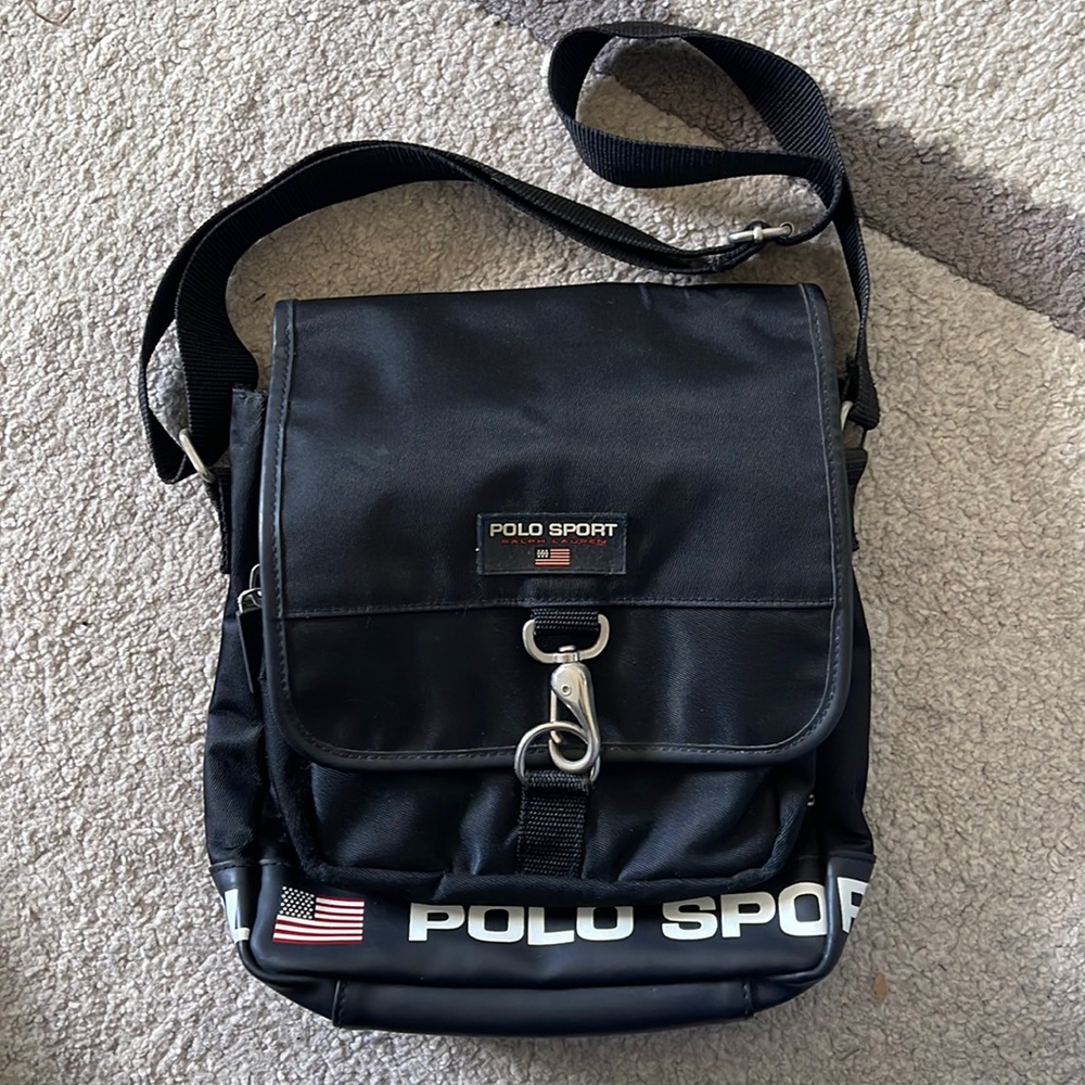 Polo sport vintage shoulder bag